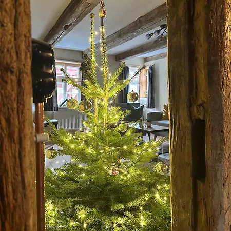 아파트 Anneliese Im Einzeldenkmal - Lange Gasse 29 크베들린부르크